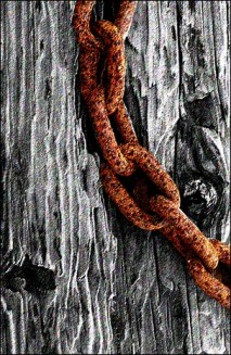 chains rusted