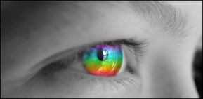 rainbow eye