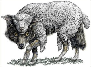 wolf in sheep's clothing