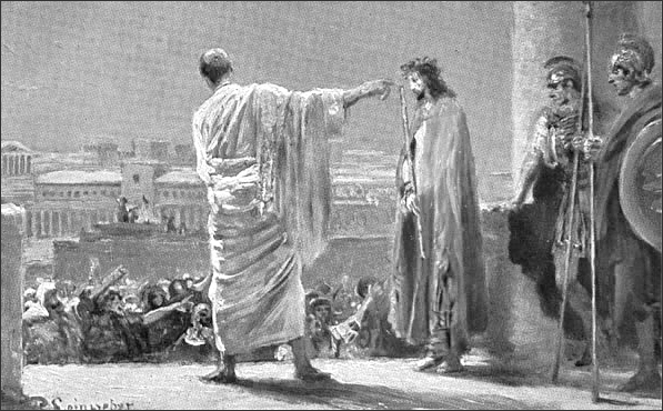 cHRIST AND pILATE