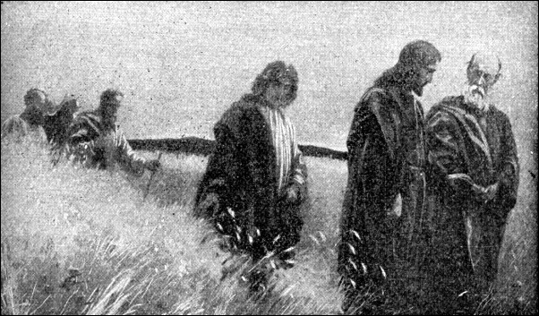 cHRIST AND FIELDS OF GRAIN