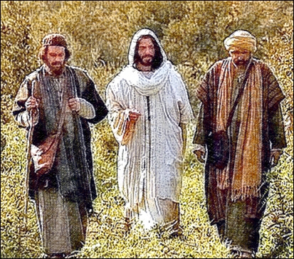 cHRIST AND TWO MEN