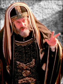 priest mocking christ